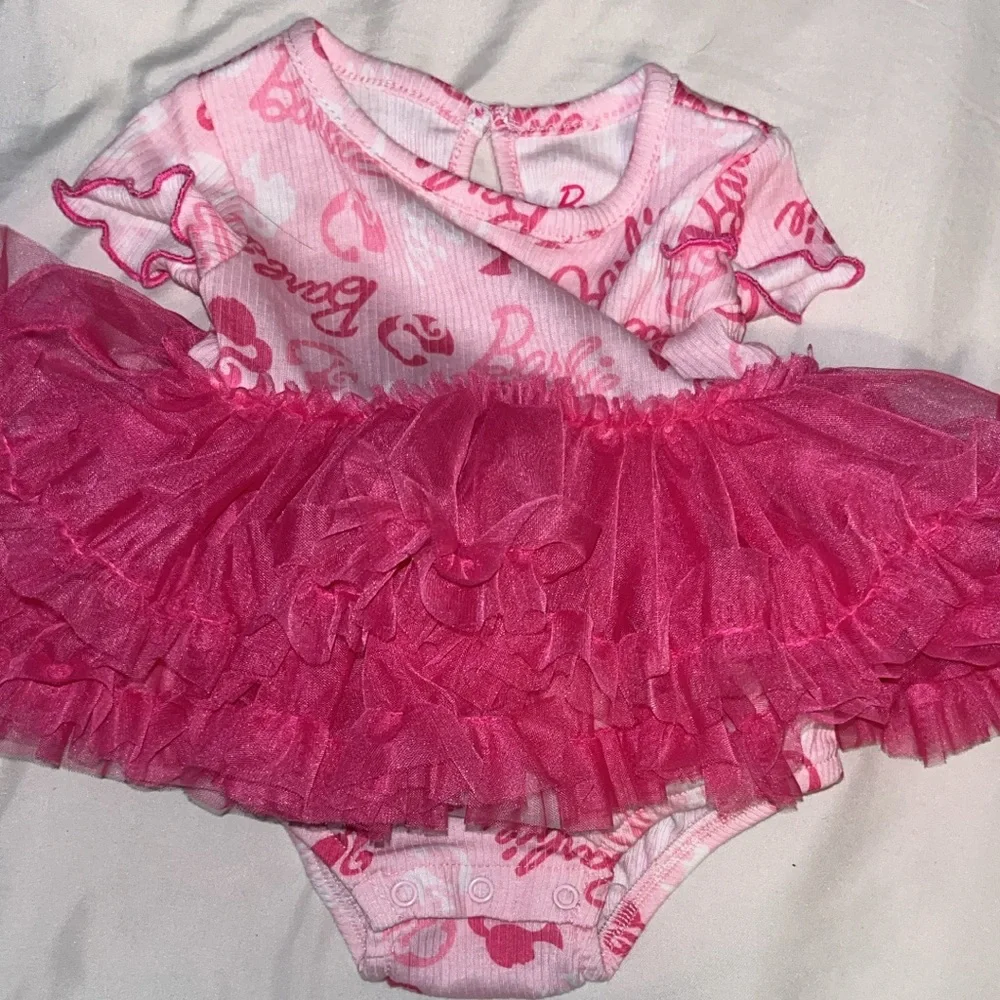 Barbie Pink Ruffled Diaper Cover